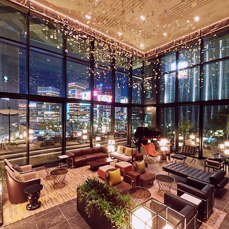 The Gate Hotel Tokyo By Hulic Εξωτερικό φωτογραφία The lounge at the 39th floor